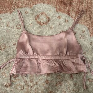 Garage open side babydoll cami keepsake lilac pink